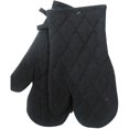 thumbnail image 1 of Gant de Cuisine en Coton Tissé - Noir, 1 of 1