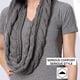 thumbnail image 4 of Bufanda de lana de dos círculos con cuello de punto para mujer cálida y gruesa para otoño e invierno, 4 of 8