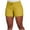 Yellow, variant on XWSHYW Shorts for Women Fashion Solid Color Comfortable Shorts with Pockets Leisure Slim Fit Comfort Waist Summer Shorts