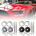 thumbnail image 2 of Universal Engine Hood Lock Adjustable Length Lock set for Car Modification, 2 of 7