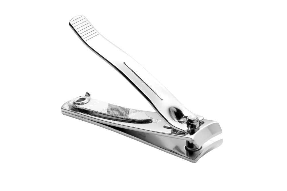 Revl Revlon Nail Clipper, Compact Mini Nail Cutter with Curved Blades for Trimming and