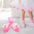 thumbnail image 6 of LeeQinersw Princess Dress up Shoes Decor Toy Slippers for Cosplay Themed Party Birthday pink, 6 of 9