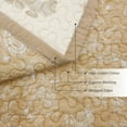 thumbnail image 6 of Paseo Road Elsa Cowhide 2 Piece Light Tan Cow Print Reversible Cotton Quilt Set, Western Bedding, Twin, 6 of 9