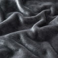thumbnail image 3 of Wangbujianwang Sherpa Fleece Throw Blanket Twin Size for Couch - Thick and Warm Fluffy Blankets for Winter, Soft and Fuzzy Twin Blanket for Bed and Sofa,Gray,Twin--60" x 80", 3 of 6