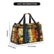 thumbnail image 3 of Disketp Halloween Fruit Platter Bolsa de Viaje Tipo Duffle, Bolso de Mano para Fin de Semana para Mujer, Bolsa de Gimnasio Ligera para Hombre, Esencial para Viajes, 3 of 7