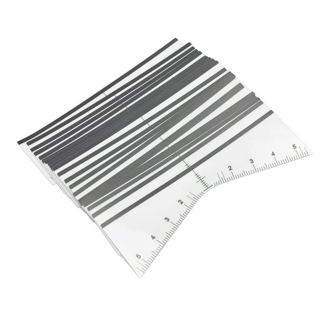 Pegatinas de la Regla de Cejas, Pegatinas de Regla de CEJA Desechables 100 PCS para Dar Forma