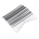 thumbnail image 1 of Pegatinas de la Regla de Cejas, Pegatinas de Regla de CEJA Desechables 100 PCS para Dar Forma, 1 of 7
