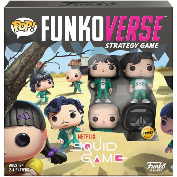 Funkoverse Strategy Game: Jeu de Calmar 100 - Édition Chasse [Jeu de Société, 2-4 Joueurs]
