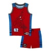Spider-Man Boys Jersey Tank Top and Shorts Set, 2-Piece, Sizes 4-10