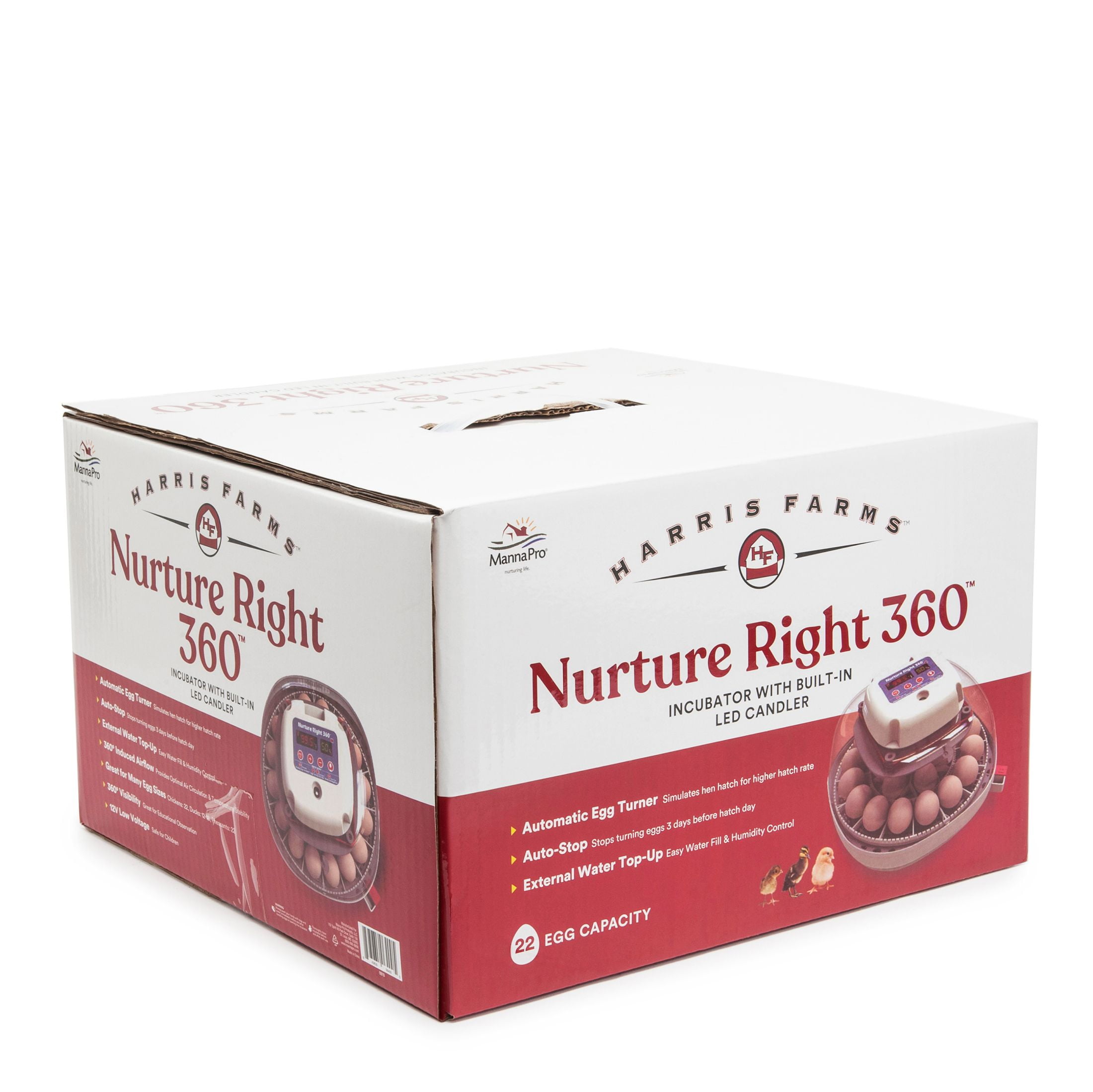 Buy Manna Pro Harris Farms Nurture Right Egg Incubator, 360 Degree View