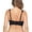 Black, variant on Parfait Adriana Banded Stretch Lace Wireless Bralette (P5482),28FF,Black
