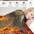 thumbnail image 3 of PRATYUS Goat Throw Blanket for Bedroom Living Room, Bed Blanket, Super Soft Comfortable Bedding Sofa Throw for Boys Girls, Flannel Blanket Fuzzy Blankets 60x80in, 3 of 6