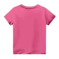 thumbnail image 3 of Pop cazadora para niña Hunters Boys Girls Fashion Round-Neck Group Panels T Shirt （Hot Pink）, 3 of 3