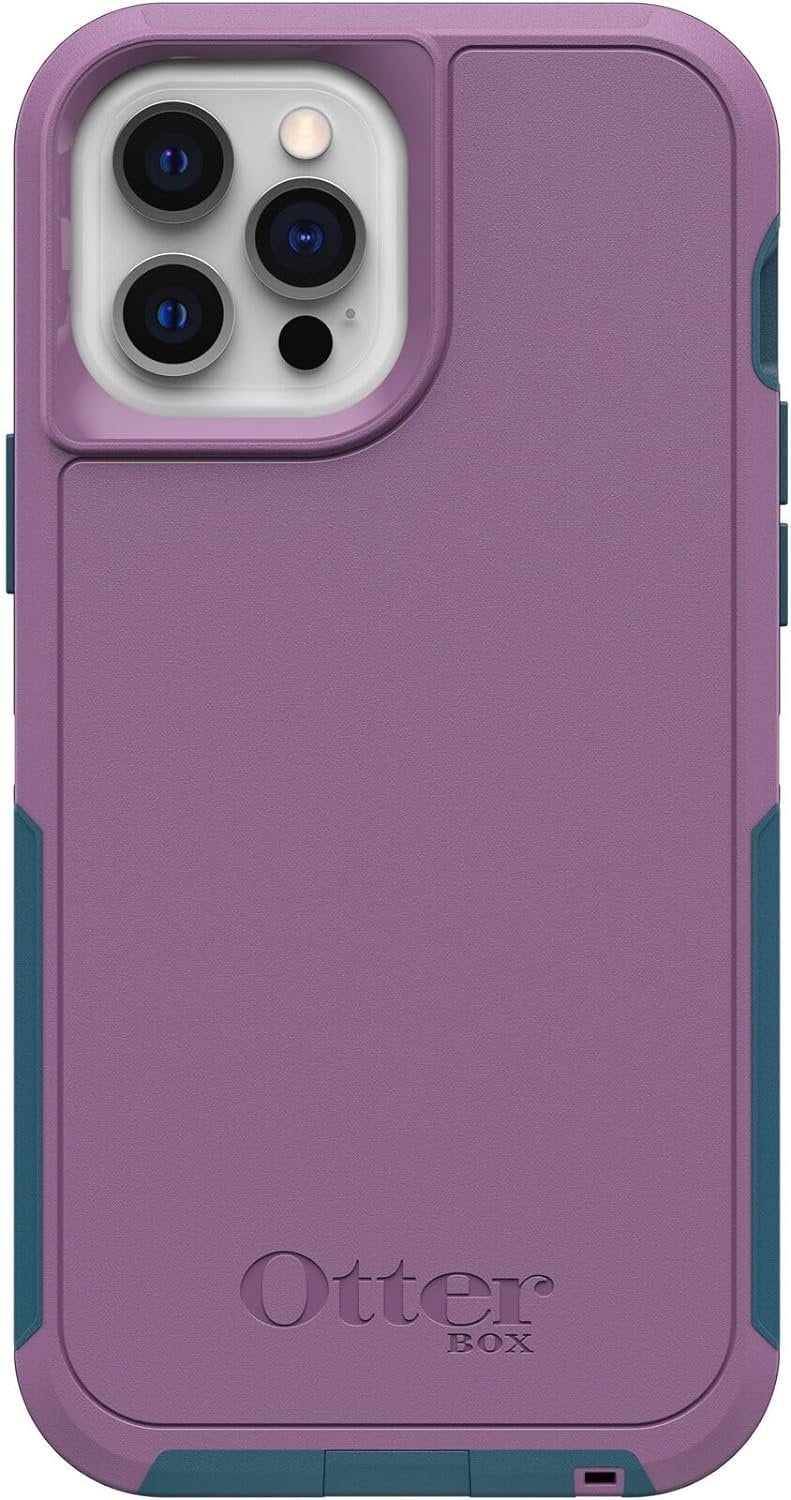 OtterBox iPhone 12 & 12 Pro Only - Defender Series XT Case - Lavender Bliss - Screenless - Rugged - Snaps to MagSafe - Lanyard Attachment - Microbial Defense Protection - Non-Retail Packaging