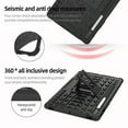 thumbnail image 5 of Feishell Case For Samsung Galaxy Tab S9 FE 5G 10.9 Inch/Galaxy Tab S9 11 Inch 2023, Armor Heavy Duty Anti-falling Rugged Double Military Grade Heavy Duty Shockproof Case with Kickstand,
Black, 5 of 5