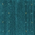 thumbnail image 1 of Ahgly Company Indoor Square Abstract Light Blue Contemporary Area Rugs, 7' Square, 1 of 4