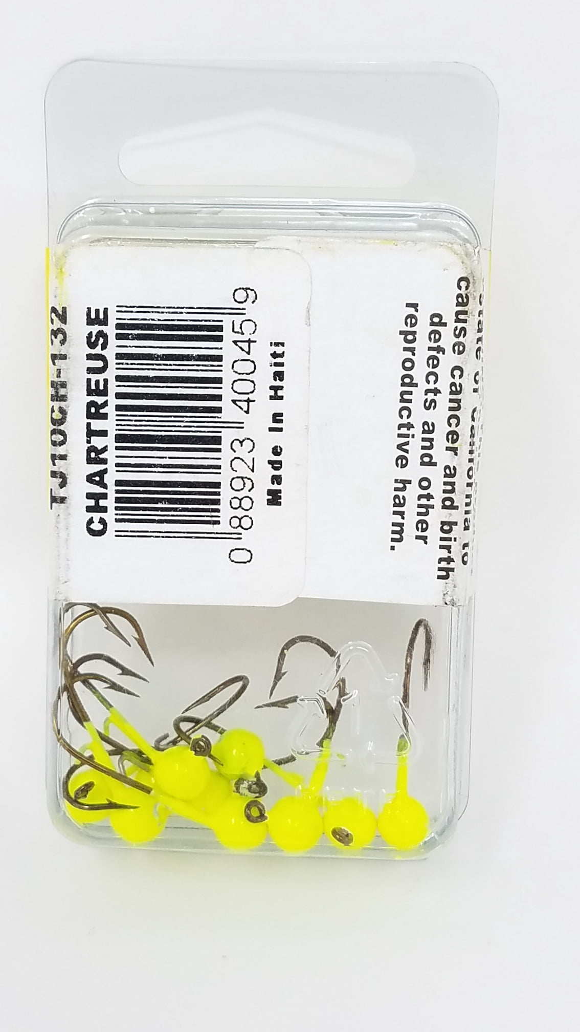 Kalin's Freshwater Triple Threat Fishing Jig Chartreuse 1/32 oz. 10ct Lake