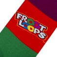 thumbnail image 3 of Crazy Socks, Unisex, Food, Froot Loops, Crew Socks, Novelty Silly Fun Cute, 3 of 6