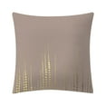 thumbnail image 1 of Xihbxyly Funda de Almohada Color Caqui, Elegante Material de Poliéster, Diseño Artístico con Estampado Lateral, Cierre de Cremallera Oculto, Decoración para El Hogar y La Sala de Estar, Lavable a Man, 1 of 2