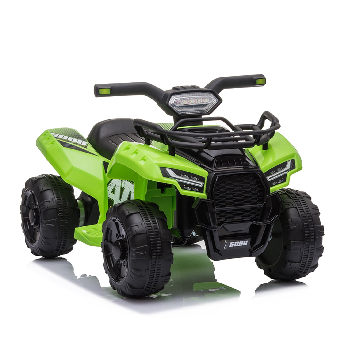 CIPACHO 6V Kids Ride on ATV, Battery Powered Electric Quad with LED Lights, Green CIPACHO 6V Kids Ride on ATV, Battery Powered Electric Quad with LED Lights, Green