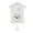 White, variant on Cuckoo Wall Clocks Fashion Creative Pendulum Clocks Birds House Battery Powered Cuckoo Sound Wall Clock For Living Room Kitchen
