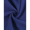 thumbnail image 5 of INSPIRE CHIC Women's Sleeveless Jumpsuits Summer Stretchy Wide Leg Long Pants Ruffle Romper Jumpsuit Royal Blue S, 5 of 5