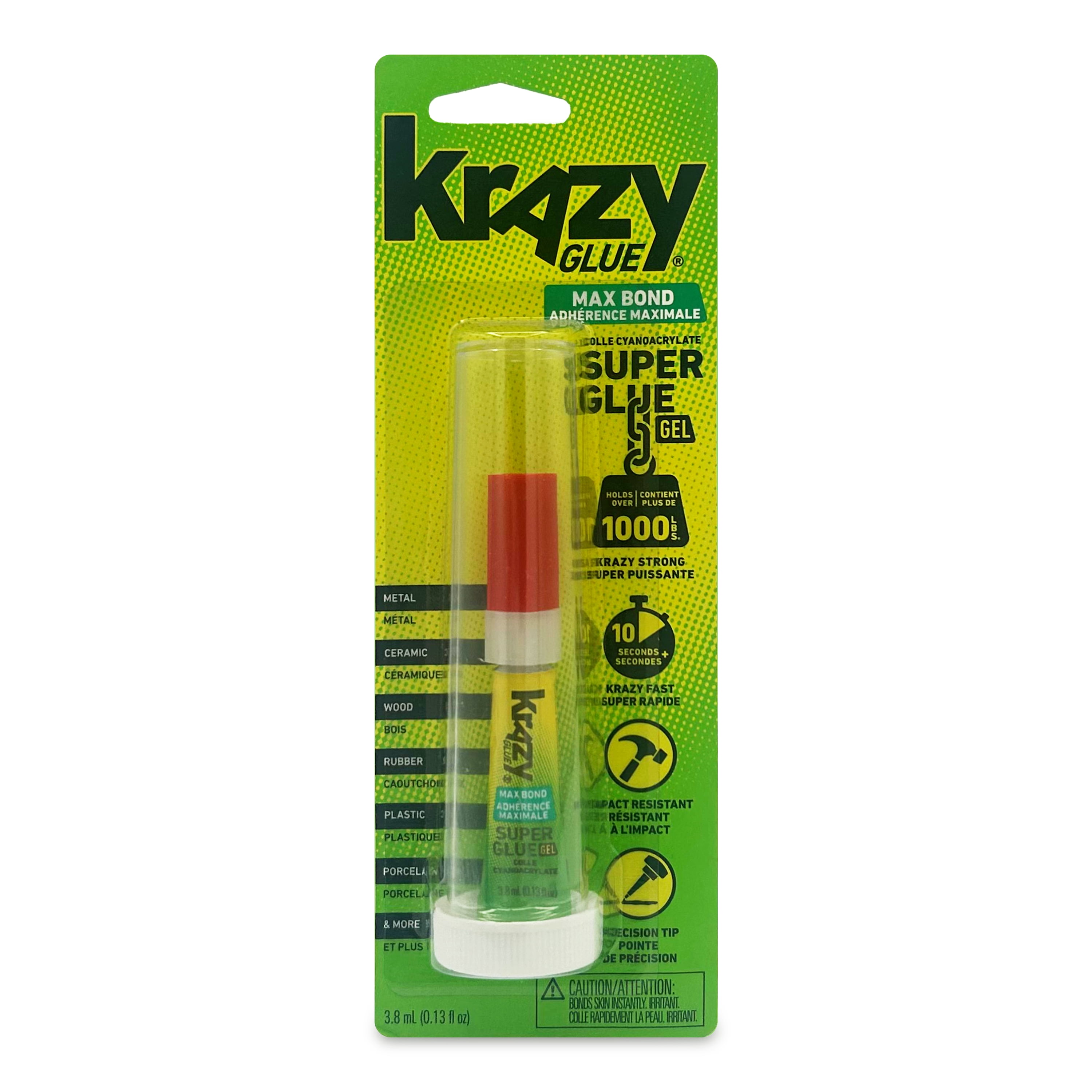 KRAZY GLUE MAX BOND GEL 3.8ML