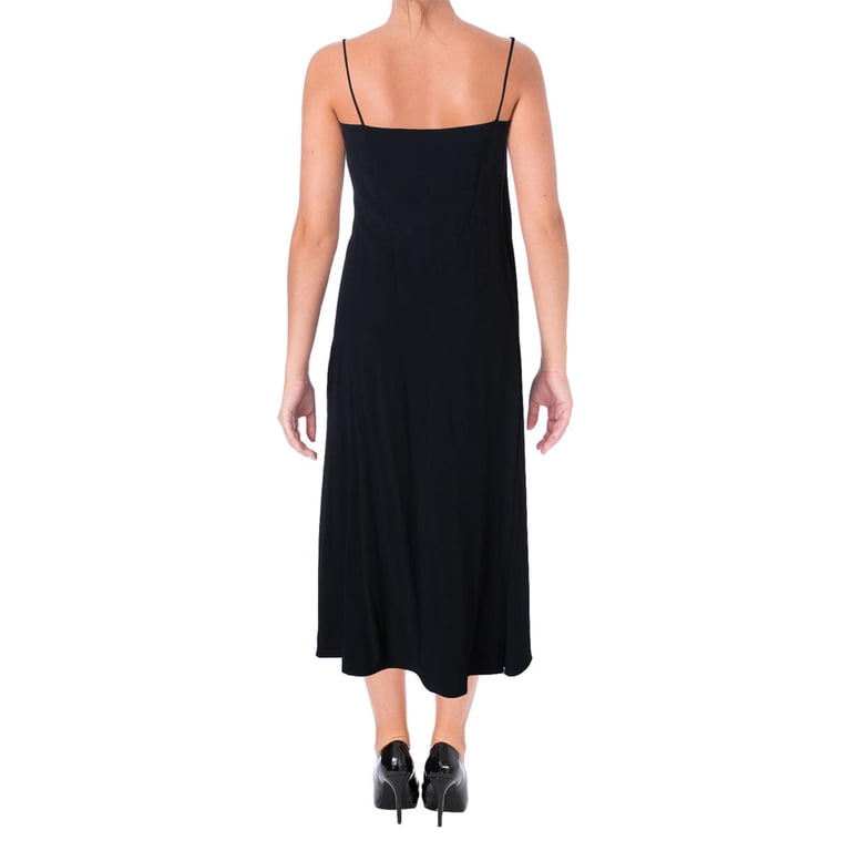 chinese dress ladies Helmut Lang Women's Scarf Cowl Silk Shirt Dress - Black main image 0