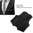 thumbnail image 2 of Chaleco De Traje Formal Para Hombre, Chaleco De Traje Masculino Transpirable Con Absorción De Sudor, Bolsillo Sin Mangas Para Oficina Para Caballero, 2 of 6