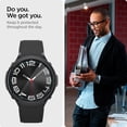 thumbnail image 3 of Protector de Pantalla Spigen GlasTR EZ FIT Galaxy Watch 6 Classic 43mm Paquete de 2, 3 of 7