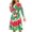 Christmas Tie Dye Cute Snowman, variant on FKELYI Cartoon Santa Women Dress Size L Polyester Swing Twirl Skater Dress,Merry Christmas,Comfortable Women Dress Long Sleeve Party