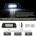 thumbnail image 2 of LED License Plate Light Housing SET for W164 W251 2025 walkbee SZRH A-G, 2 of 5