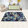 thumbnail image 3 of Coolnut Lightweight Non Slip Carpet Mats 60 x 39 inch (5'x 3'3"), Area Soft Rugs Floor Mat Rug Decoration for Kids Room Living Room Abstract Art Design, 3 of 6