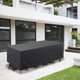 thumbnail image 4 of Sywqhk Cubierta para muebles de exterior Cubiertas impermeables para el polvo de la mesa Negro (170x94x70cm) Sywqhk Alta Calidad, 4 of 9