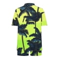 thumbnail image 5 of YueHuiYing Women's Two-Piece Shirt Sets Short Sleeve Summer Casual Linen Shirt Elastic Waist Short Sets Outfits, 5 of 5