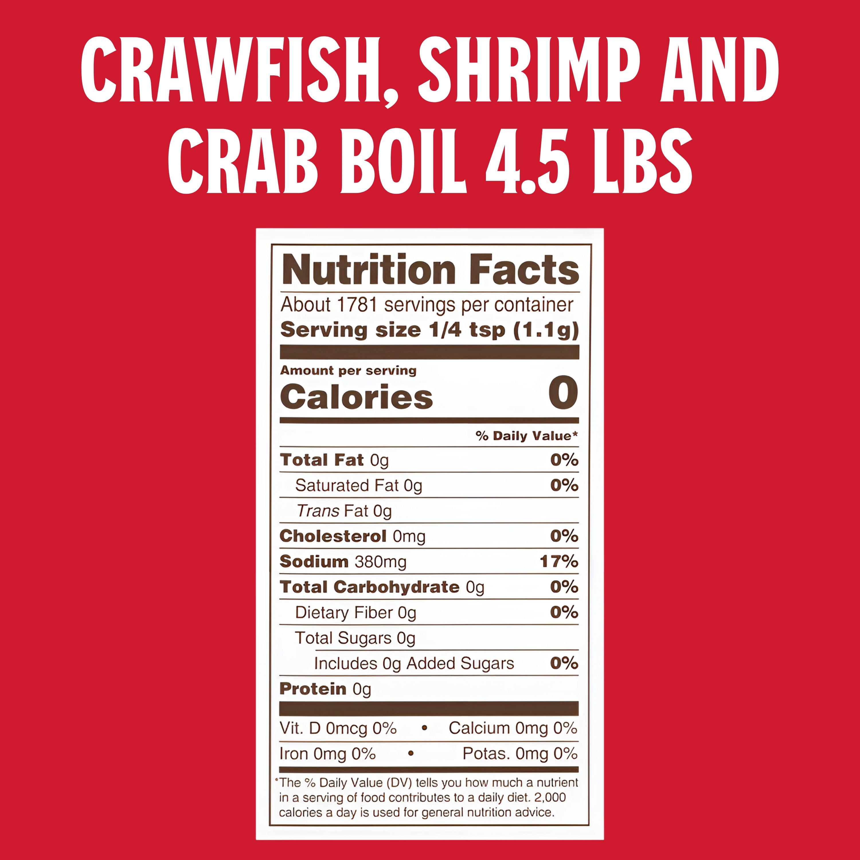 (6 pack) Louisiana Fish Fry Products Crawfish, Shrimp & Crab Boil Seasoning Mix, 4.5 lb Bag – Dry powder seasoning, Ready to Use