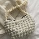 thumbnail image 2 of Bolsas De Hombro Bolso de hombro para mujer, bolsos plisados ​​para axilas, elegante bolso Hobo de color sólido (blanco) Likrtyny Para Estrenar, 2 of 3