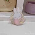thumbnail image 4 of Miffy Bunny Phone Grip – Cute Kawaii Design with Bunny and Flowers, 4 of 4