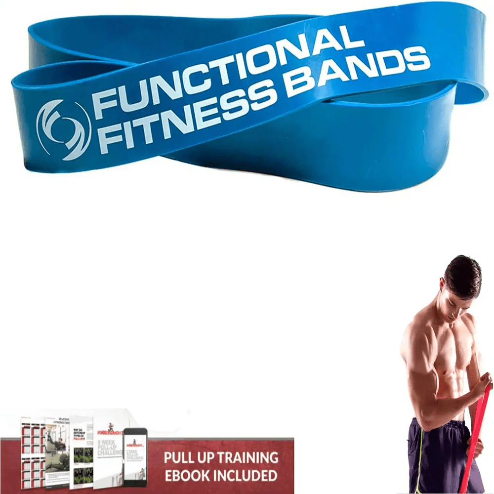 Functional Fitness Bands Resistance and Workout Bands Pull Up Assistance Exercise Bands