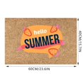 thumbnail image 3 of LLQKIGS Tapis de Sol d'Été Coloré 40x60cm Tapis de Sol Coloré Décorations Mignonnes Tapis de Sol d'Été Décorations Intérieures et Extérieures 15 Jetés Couvertures et Jetés Styles Couverture Jetée Dortoir, 3 of 7