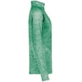 thumbnail image 5 of Holloway Sportswear XS Womens Electrify Coolcore® 1/2 Zip Pullover Kelly Heather 222774, 5 of 5