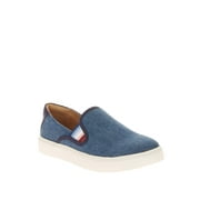 EV1 from Ellen DeGeneres Women's Slip On Canvas Sneaker (Indigo)
