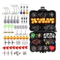 thumbnail image 4 of 264 unids / caja de accesorios que incluye de pivotante broche de peso platina terminal caja de almacena - Sunnimix  Kits de señuelos de pesca, 4 of 8