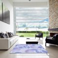 thumbnail image 6 of Ahgly Company Indoor Round Patterned Sky Blue Dress Blue Area Rugs, 8' Round, 6 of 6