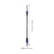 thumbnail image 4 of Cable adaptador XLR a 1/4 (2 unidades), macho a hembra, convertidor de audio., 4 of 6