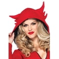 thumbnail image 4 of Women's Cozy Devil Fleece Dress w/wings, tail, and hood, 4 of 8