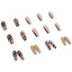 thumbnail image 4 of 24 uñas postizas negras, uñas postizas largas de ataúd, puntas de uñas postizas en remolino desnudo, uñas acrílicas de cobertura completa para mujeres y niñas, 4 of 5