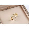 thumbnail image 4 of QQTDFG 14k Gold Filled Elegant Heart Shaped Jewelry Women Wedding Party Rings Size 5-10-Gold-7, 4 of 8