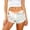 White-1, variant on Cheeky Shorts For Women Prank Swim Trunks Funny Swimsuit Novelty Beach Cover Up Shorts With Pockets Summer