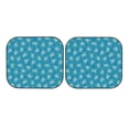 thumbnail image 7 of Goofa Sea Turtle Pattern 2 Piece Car Windshield Sun Shade Foldable | Front Windshield Shade for Sun, Heat and UV Rays | Sunshade for Car Front Window-Medium, 7 of 7